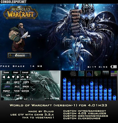 download World of Warcraft Psp theme 