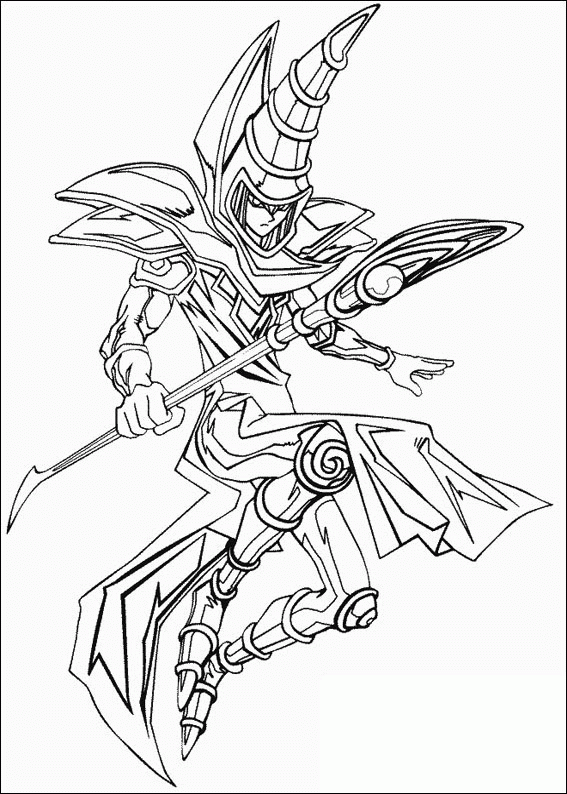Yu-Gi-Oh coloring pages title=