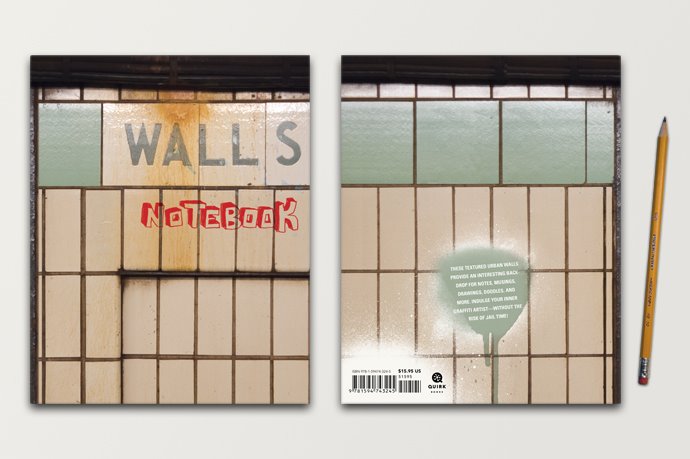 daily paper fix: walls notebook