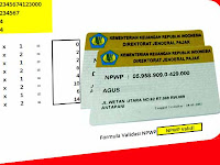 Aplikasi Excel Cek Kevalidan NPWP dengan Perhitungannya