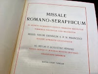 The Splendor of the "Romano-Seraphicum" Missal  in the Holy Land