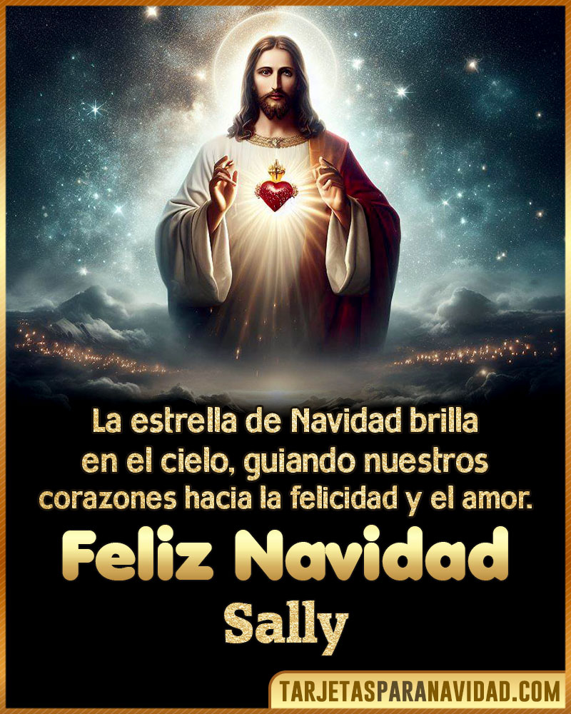 Tarjetas de navidad cristianas para Sally