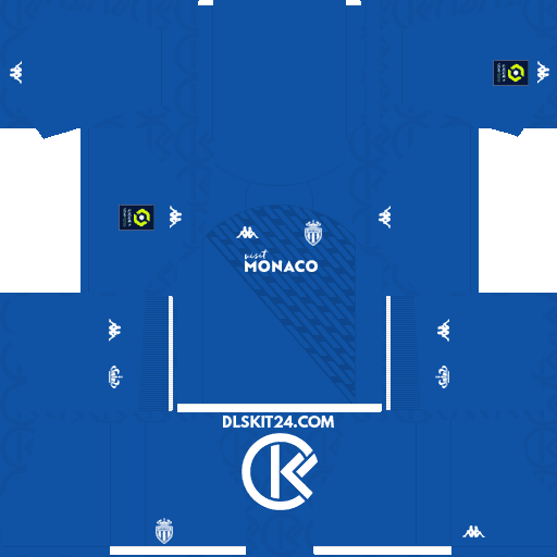 AS Monaco Kits 2023-2024 Kappa - Dream League Soccer Kits 2024 (Goalkeeper Away)