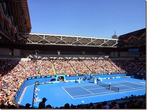 Packed Margaret Court Arena