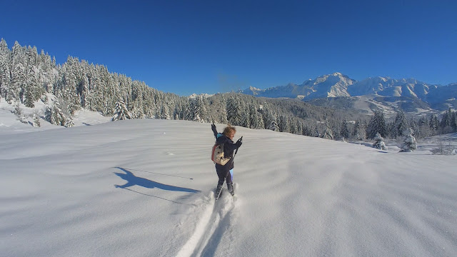 Ski de rando autour de Megève