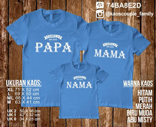 kaos family 1 2 anak berkualitas 002