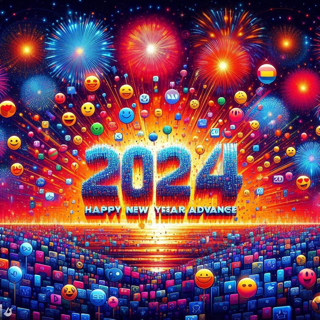 2024 happy new year advance