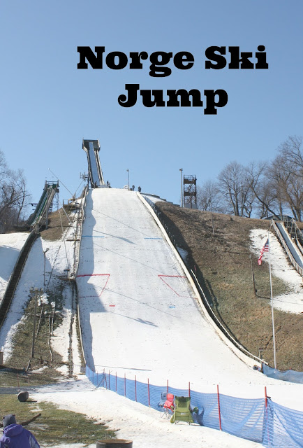 Norge Ski Jump in Fox River Grove, IL