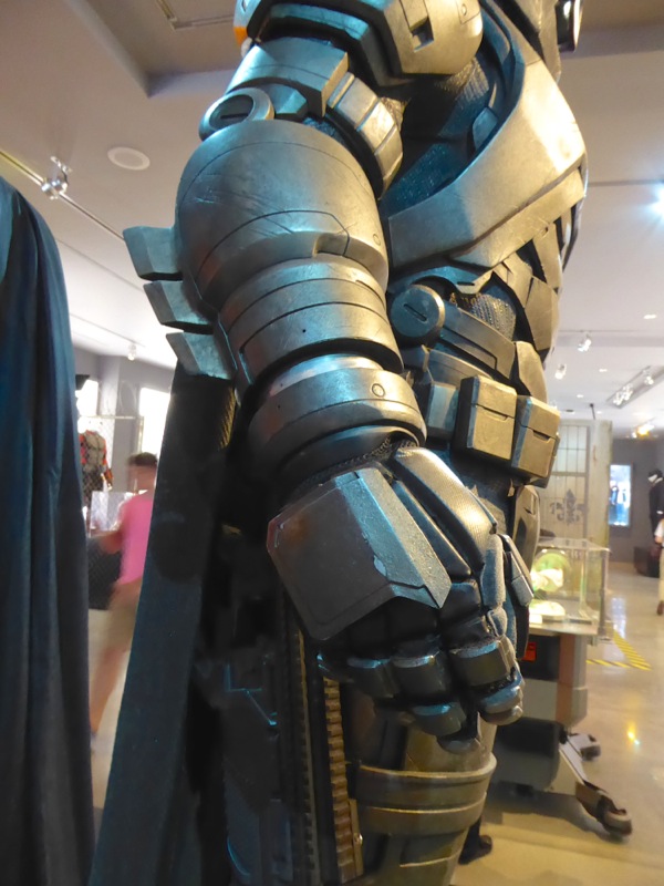 Mech Batsuit costume detail Batman v Superman