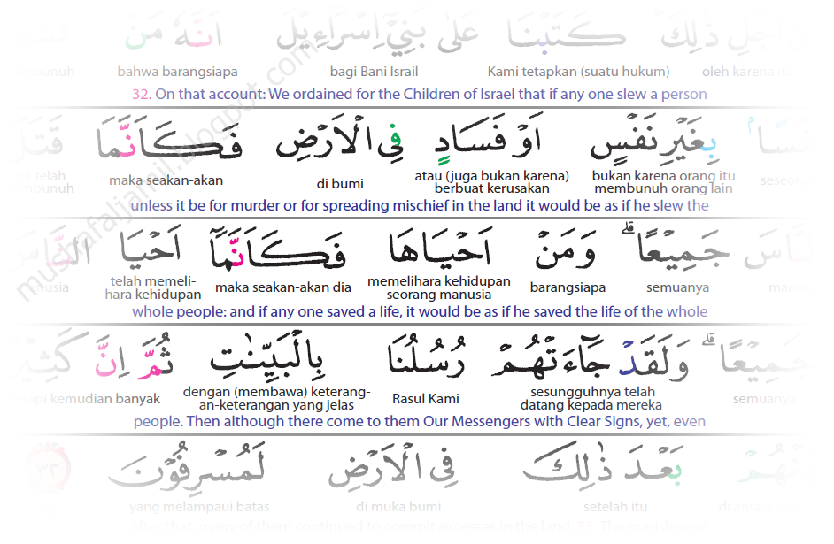 Mushaf Al Quran Terjemahan Perkata Tajwid 3 Bahasa Yang 