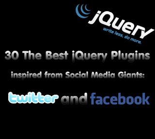 The Best jQuery plugins inspired from Twitter and Facebook