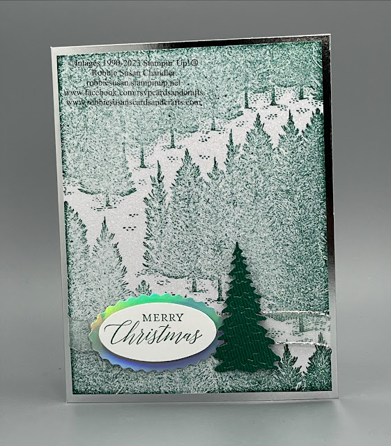 Fragrant-Forest-Christmas-Card-Glitter-Paper-Stampin-Up