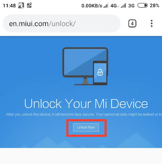 Cara UBL (unlock bootloader) Semua HP Xiaomi tanpa Menunggu sms lama - Prabushare 