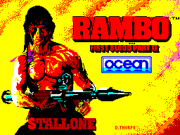 Rambo ZX Spectrum