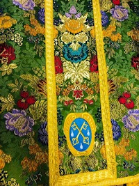 Custom Gammarelli Vestment with Baroque Coat-of-Arms