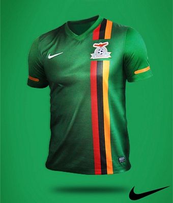 zambia home kit 2012 the zambia national football team represents the    zambia football blog