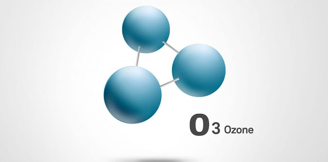 Mô phỏng cấu tạo của phân tử ozone