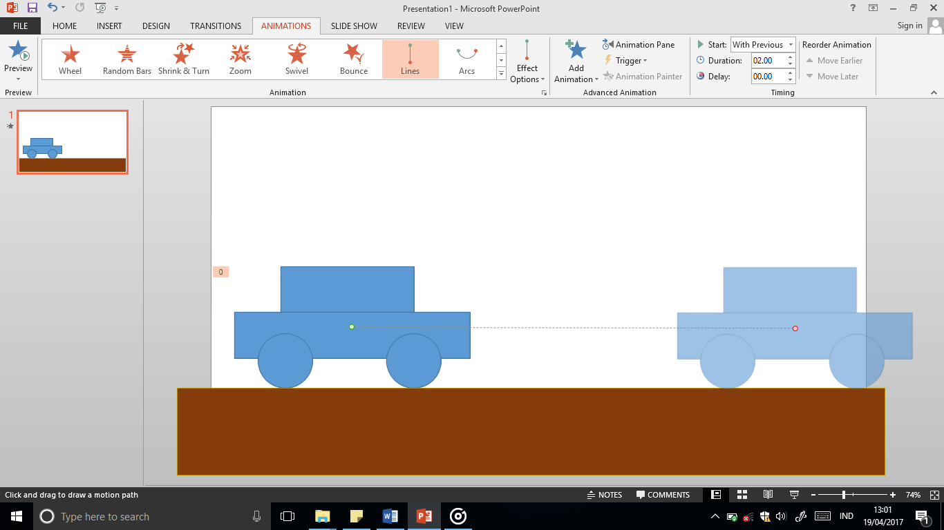 Membuat Animasi Sederhana Di Microsoft Power Point Re Kazed