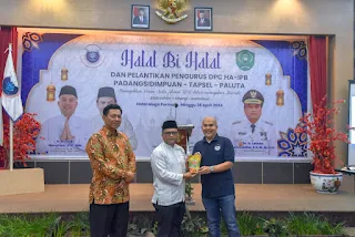 Pj Wali Kota Letnan Dalimunthe Hadiri Halal Bi Halal DPC HA IPB Padangsidimpuan-Tapsel-Paluta