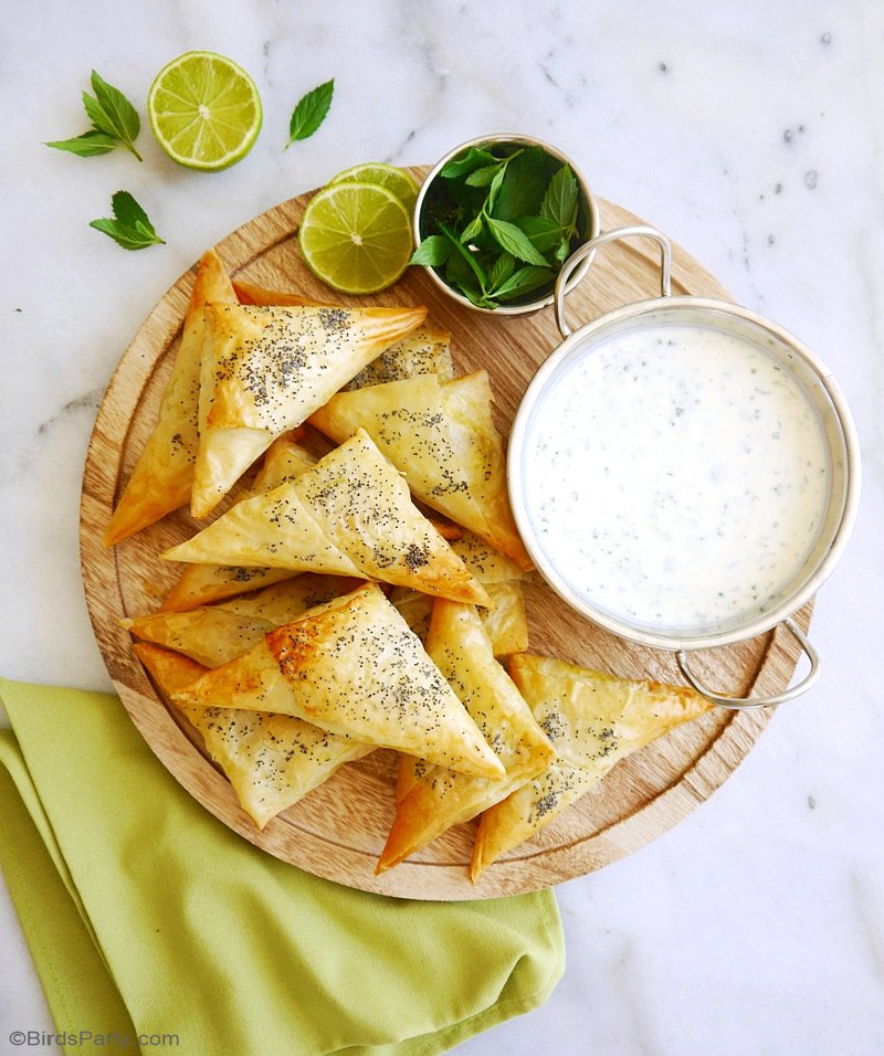 Vegetarian Indian Samosas Recipe Party Ideas Party Printables Blog