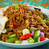 Resep mie tek tek goreng  (Delicious fried tek tek noodle recipe)