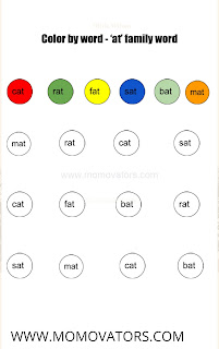 at word family worksheets free printable, at family worksheets for kindergarten , at family words worksheets, at family words with pictures worksheet, at family worksheets for kindergarten, at word family flashcards, at word family printables @momovators