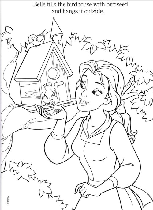 Disney Princess - printable disney princess coloring pages