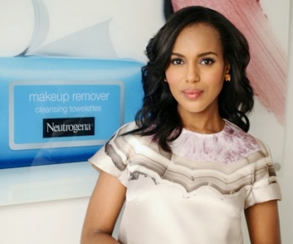 Scandal's Kerry Washington- New Face of Neutrogena 