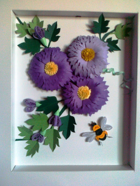 quilled picture frame ideas