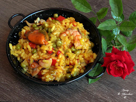 Arroz marinero (paella a nuestro estilo) – Seafood rice 