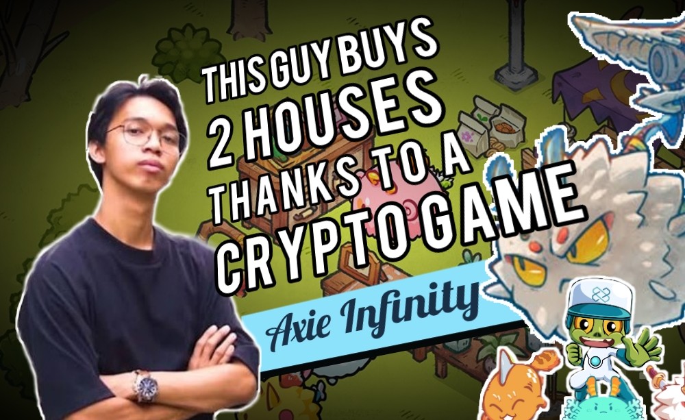 This guy buys 2 houses thanks to Axie Infinity APK