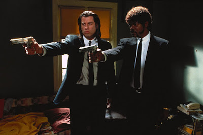 Pulp Fiction 1994 John Travolta Samuel L Jackson Image 2