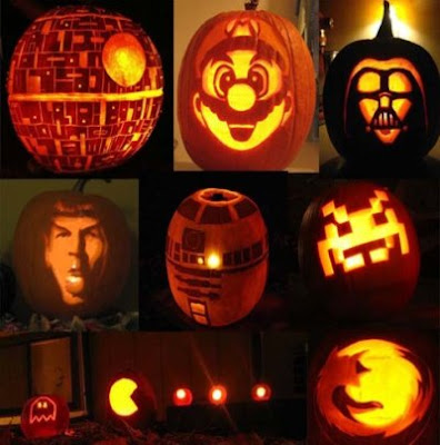 Calabazas de Halloween Geek