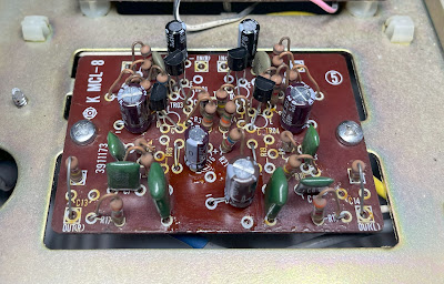 Realistic STA-120B_Equalizer Amplifier Board_after servicing