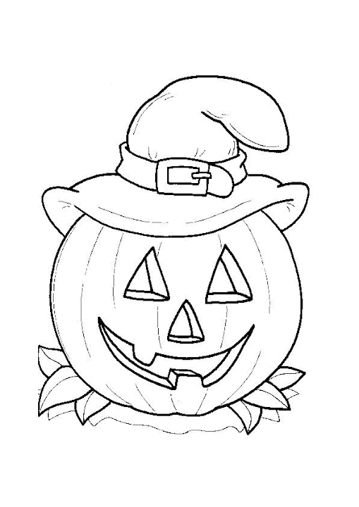 Halloween Coloring Pages Free Printable 8