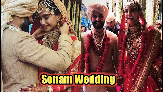 sonam kapoor wedding pics
