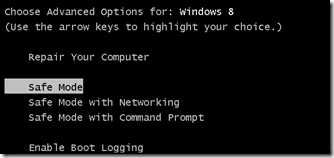 cara untuk mengembalikan fungsi F8 di Windows 8 cara untuk mengembalikan fungsi F8 di Windows 8