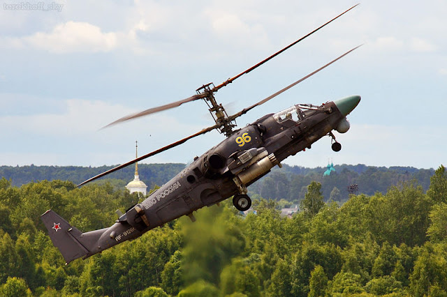 Gambar 09. Foto Helikopter Tempur Kamov Ka-52 Alligator