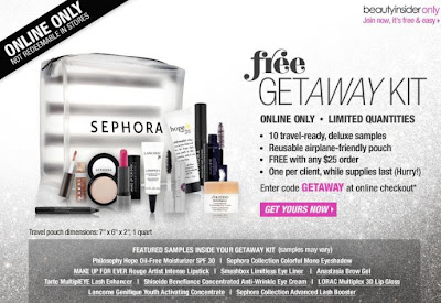 sephora getaway kit