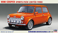 Hasegawa 1/24 MINI COOPER SPORTS-PACK LIMITED (1998) (HC57) Color Guide & Paint Conversion Chart