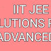 IIT JEE SOLUTIONS (ADVANCED) PDF