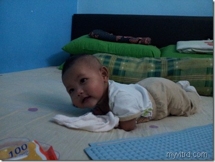 Harraz belajar meniarap 2