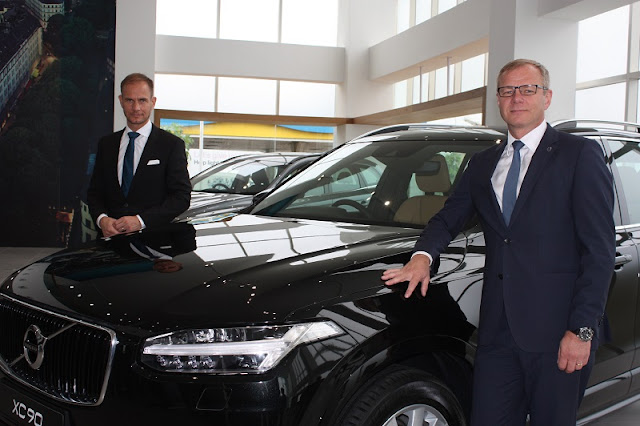 Volvo Opens Its Biggest Showroom In India 