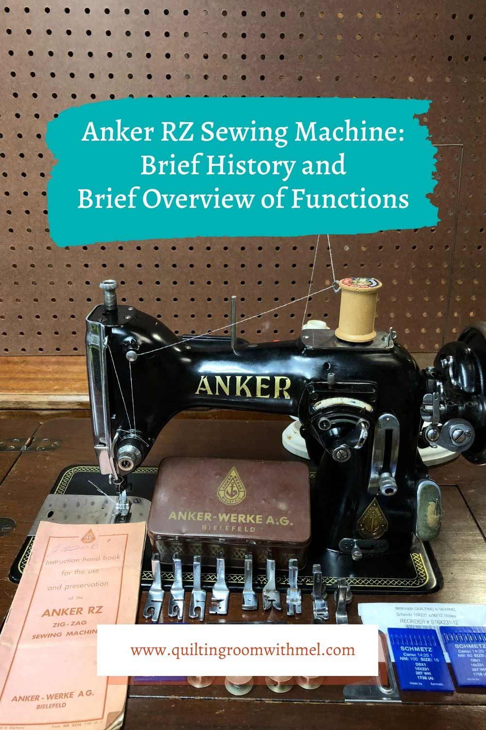 This nifty German-made machine is a beauty and has a brief history as well as an overview of its functionality. Plus, there's even a manual available for download! How cool is that? If you're in the market for a vintage sewing machine, this one should definitely be at the top of your list.
