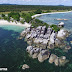 Tanjung Tinggi Pantai Terindah di Pulau Belitung.