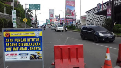 Puncak Car Free Night Malam Tahun Baru 2018