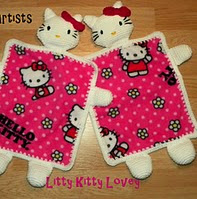 http://www.ravelry.com/patterns/library/little-kitty-lovey-blanket-hello-kitty-inspired-pattern