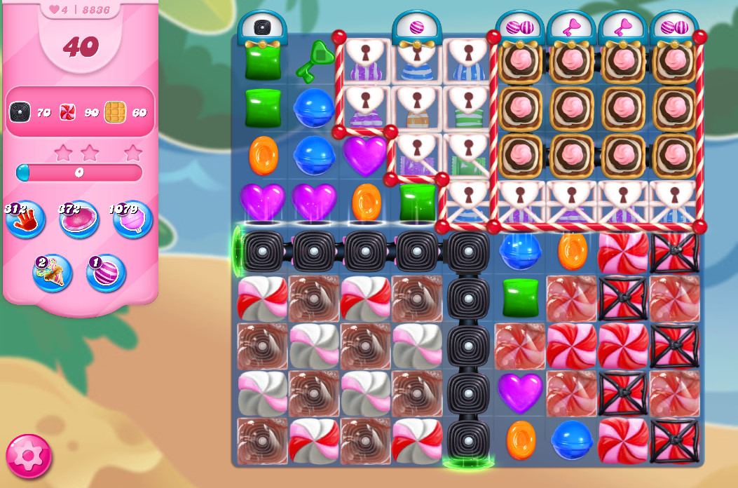 Candy Crush Saga level 8836