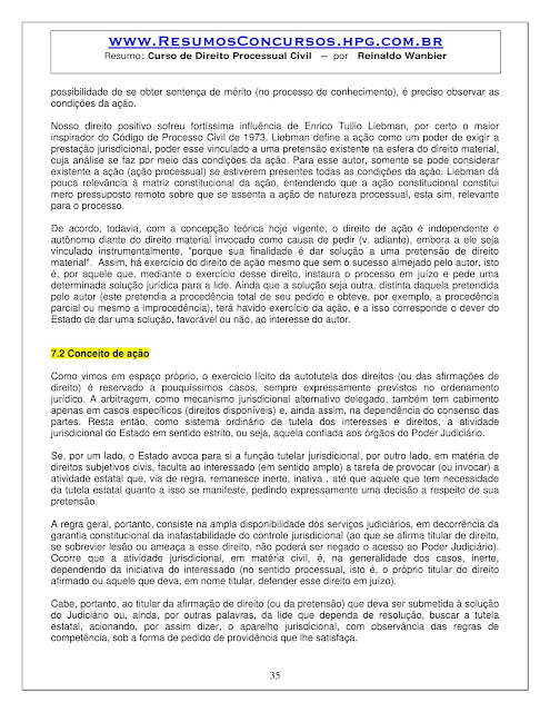 APOSTILA DIREITO PROCESSUAL CIVIL PDF