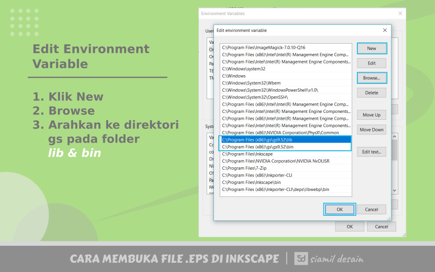 Cara Membuka File Eps di Inkscape